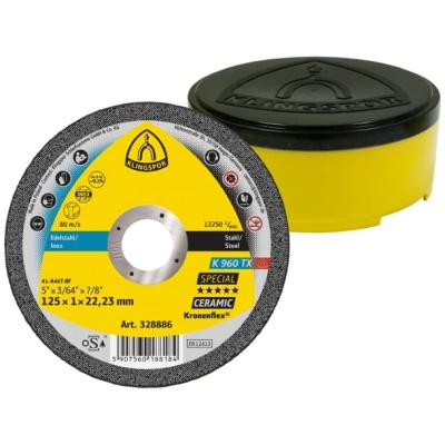 KLINGSPOR vágókorong 125x1,0x22,23 - K 960 TX Special