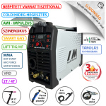 MASTRO TIG-250 DC COLD hegesztő inverter +  varrat tisztító