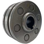 Előtoló görgő 37x10x15,3/18,3 2.0-2.5 mm V profilú MASTRO LASER-1500/2000-hez MW