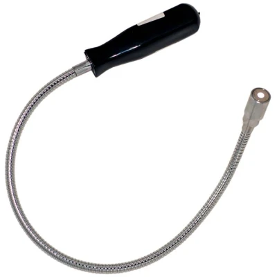Flexibilis mágneses szerszámfelszedő, LED-es, max. 1,45kg, Ø15mm