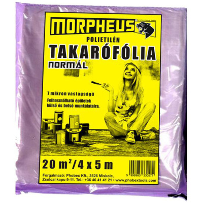 MORPHEUS Takarófólia 4x5 m Normál (7 mikron)