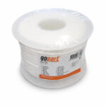 Sodrott KÖTÉL - 2 mm (Poliamid PA / Nylon - 0,44 kN) - FEHÉR 100 fm