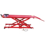 Hidro-pneumatikus motorkerékpár emelő, 450kg