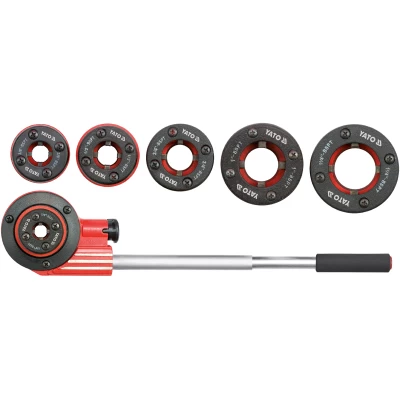 YATO Csőmenetmetsző készlet 7 részes (1/4",3/8",1/2",3/4",1",5/4")